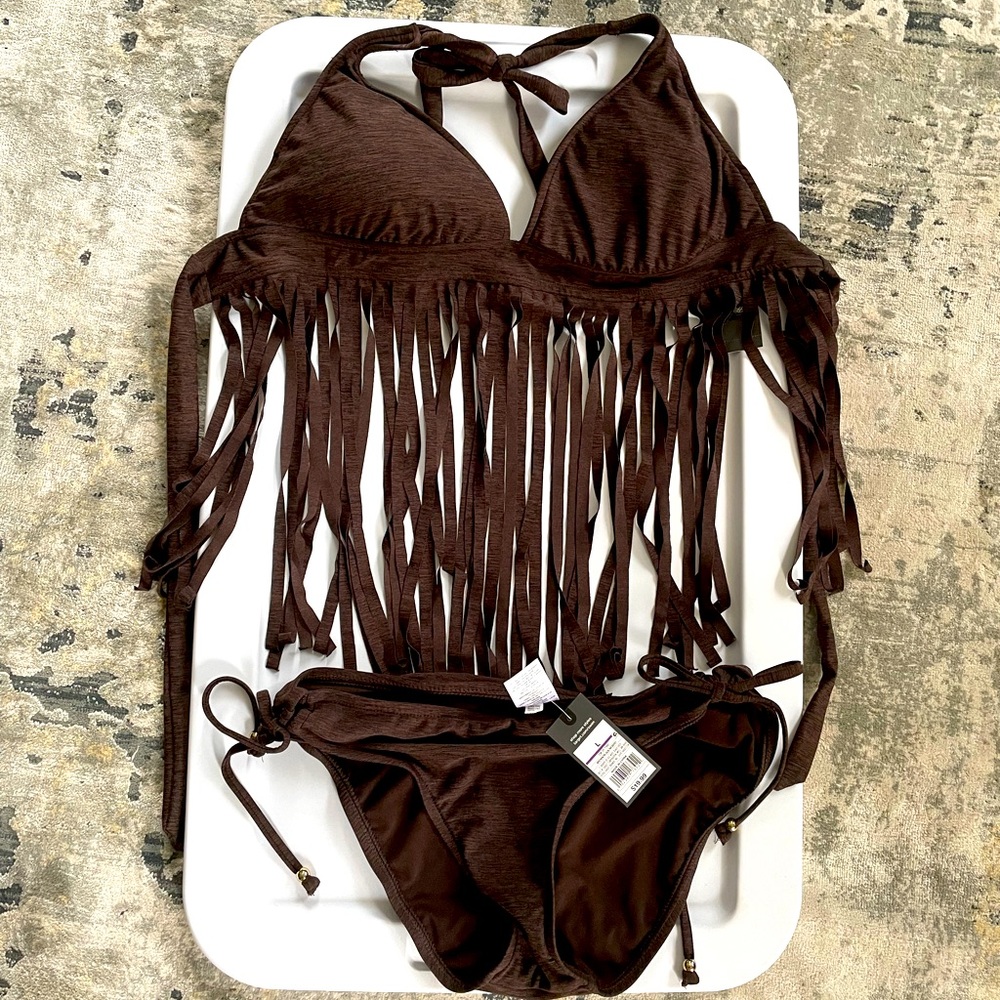 NWT mossimo bikini.  Top-XL, bottom-L
